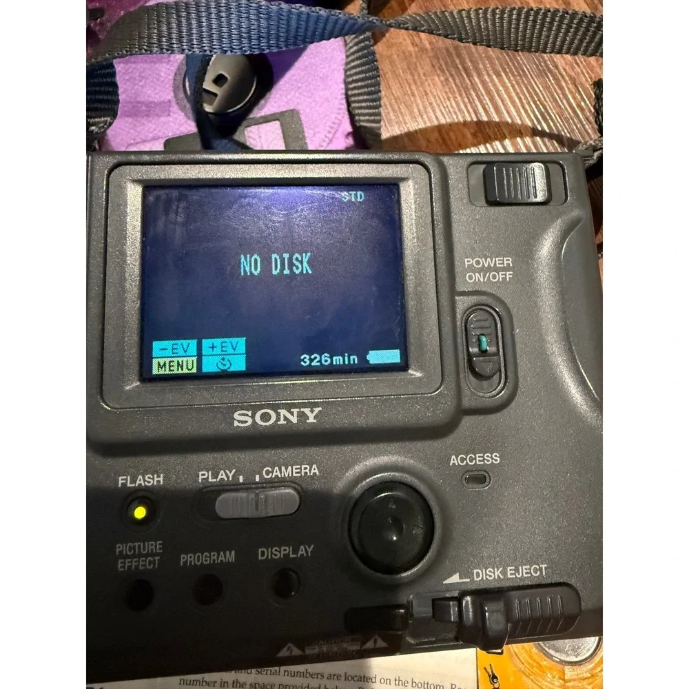 Sony Digital Mavica MVC-FD71 Camera Floppy Disk Camera‎ Accessories Case